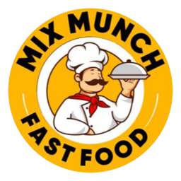 Mix Munch Fast Food logo.